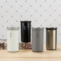 HKM-760787 Stainless Steel Double Wall Vacuum Insulated Travel Mug with Handle, 350ml