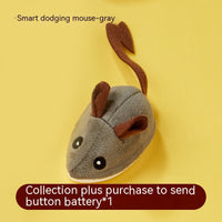 HKM-7607997 Interactive Electric Teaser Mouse Pet Toy with Sound Simulation for Fun Playtime