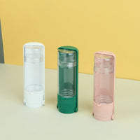 HKM-7609021 Portable Pet Water Bottle with Drinking Bowl for Dogs and Cats ¨C Travel Feeder with Easy One-Click Design