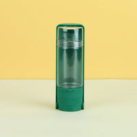 HKM-7609021 Portable Pet Water Bottle with Drinking Bowl for Dogs and Cats ¨C Travel Feeder with Easy One-Click Design