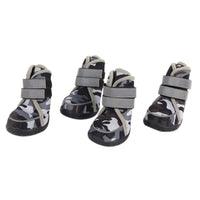 HKM-7609789 All-Season Cute Dog Shoes for Small Pets – Wetsuit Fabric & Rubber Sole in Various Colors