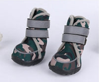HKM-7609789 All-Season Cute Dog Shoes for Small Pets – Wetsuit Fabric & Rubber Sole in Various Colors