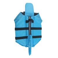 HKM-7611325 Dragon Tail Dog Life Jacket - Adjustable Polyester Vest for Safe Water Adventures, Multi-Size Options