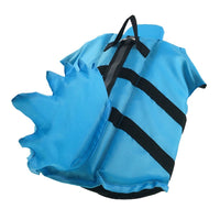 HKM-7611325 Dragon Tail Dog Life Jacket - Adjustable Polyester Vest for Safe Water Adventures, Multi-Size Options
