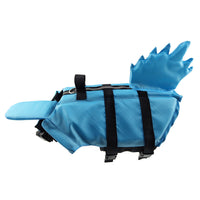 HKM-7611325 Dragon Tail Dog Life Jacket - Adjustable Polyester Vest for Safe Water Adventures, Multi-Size Options