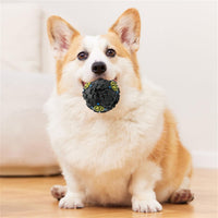 HKM-7611581 Giggle Dog Food Ball Toy - Bite-Resistant Puzzle for Dogs, Medium and Large Sizes Available