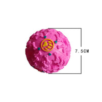 HKM-7611581 Giggle Dog Food Ball Toy - Bite-Resistant Puzzle for Dogs, Medium and Large Sizes Available