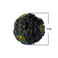 HKM-7611581 Giggle Dog Food Ball Toy - Bite-Resistant Puzzle for Dogs, Medium and Large Sizes Available