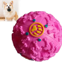 HKM-7611581 Giggle Dog Food Ball Toy - Bite-Resistant Puzzle for Dogs, Medium and Large Sizes Available