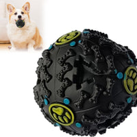 HKM-7611581 Giggle Dog Food Ball Toy - Bite-Resistant Puzzle for Dogs, Medium and Large Sizes Available