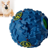 HKM-7611581 Giggle Dog Food Ball Toy - Bite-Resistant Puzzle for Dogs, Medium and Large Sizes Available
