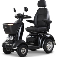 HKM-761235 500W Four-Wheel Electric Scooter for Adults, Max Speed 30km/h, Range 40-60km, LED Lights
