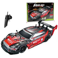 HKM-761363 1/14 Scale Remote Control Drift Car - High Speed 20km/h Electric Racer with LED Lights for Kids