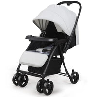 HKM-761555 Reversible Lightweight Pushchair with Foldable Design and Dinner Plate for Infants