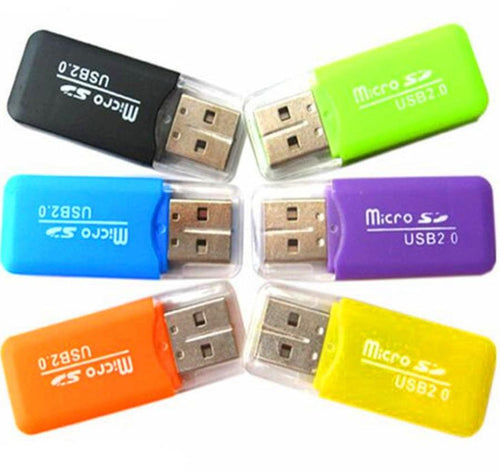 HKM-761747 Mini USB TF Card Reader with 16GB TF Card and SD Transfer Adapter