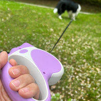 HKM-7618493 Lightweight Retractable Dog Leash with Hand Grip in Various Colors