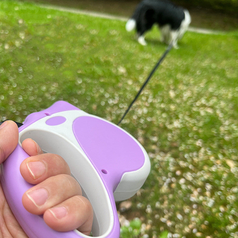 HKM-7618493 Lightweight Retractable Dog Leash with Hand Grip in Various Colors