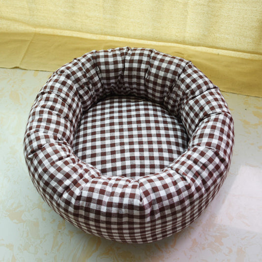 HKM-7618749 Warm Removable and Washable Cotton Cat Litter - Available in Multiple Colors and Sizes