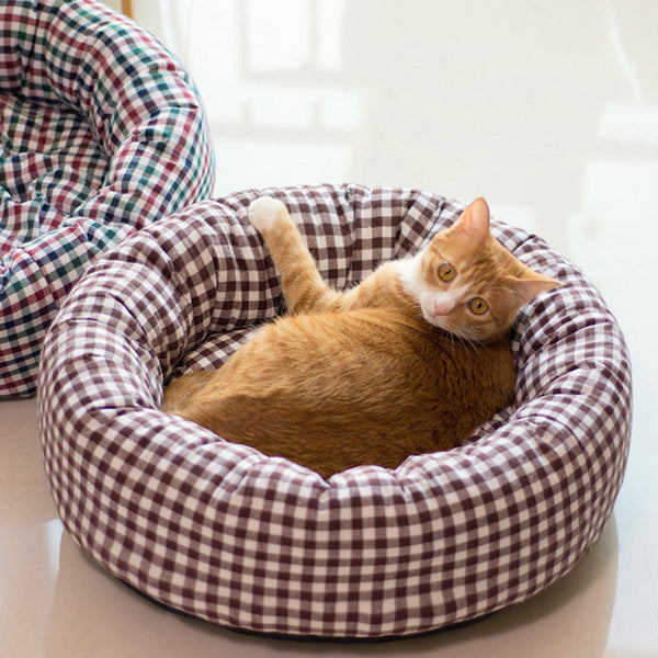 HKM-7618749 Warm Removable and Washable Cotton Cat Litter - Available in Multiple Colors and Sizes
