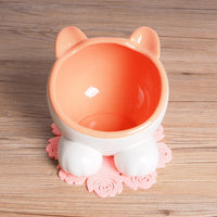 HKM-7618877 Ceramic Water Bowl for Pets - Durable Design, Easy to Clean