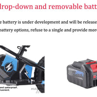 HKM-761939 Kids 12-Inch Electric Bike with 250W Hub Motor and Aluminum Alloy Frame