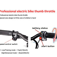 HKM-761939 Kids 12-Inch Electric Bike with 250W Hub Motor and Aluminum Alloy Frame