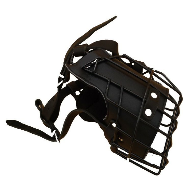 HKM-7619517 Tactical Muzzle for Medium and Large Dogs - Impact Resistant Training Mouthpiece in Black