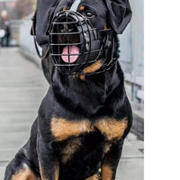 HKM-7619517 Tactical Muzzle for Medium and Large Dogs - Impact Resistant Training Mouthpiece in Black