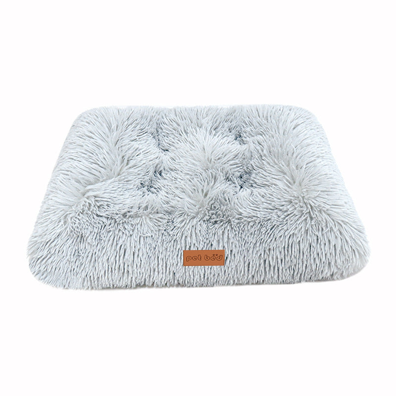 HKM-7620541 Cozy Thick Warm Pet Cushion Mat for Cats and Dogs - Breathable Plush Mattress in Various Sizes