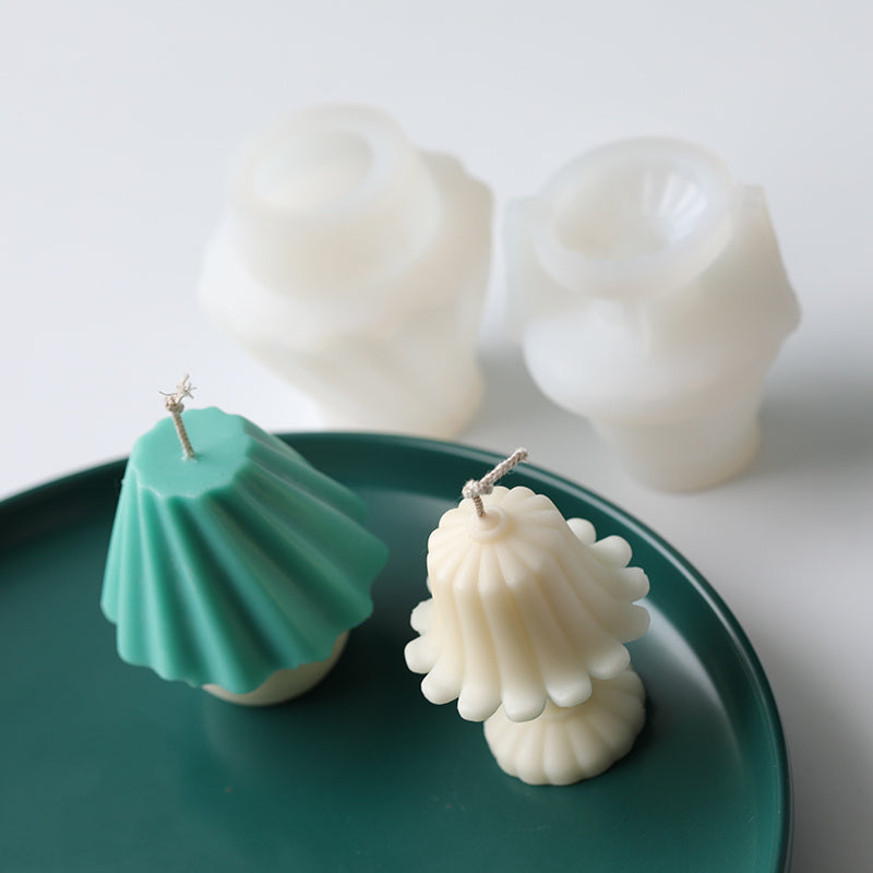 HKM-762067 Elegant Handmade Silica Gel Candle Mold and Lamp Stand Decor