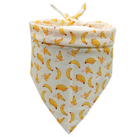 HKM-7621053 Pet Saliva Towel - Soft Cotton Triangle Towel for Small to Large Dogs (S: 40x30x30, M: 62x43x43)