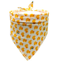 HKM-7621053 Pet Saliva Towel - Soft Cotton Triangle Towel for Small to Large Dogs (S: 40x30x30, M: 62x43x43)