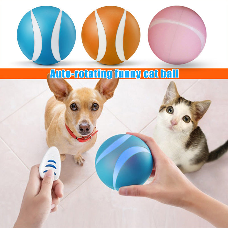HKM-762131 Wireless Smart Remote Control Pet Toy with LED Flashing Lights