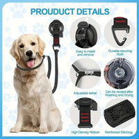 HKM-7621949 Pet Bathing Fixed Suction Cup with Traction Rope and Anti-Disturbance Design