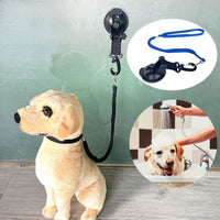 HKM-7621949 Pet Bathing Fixed Suction Cup with Traction Rope and Anti-Disturbance Design