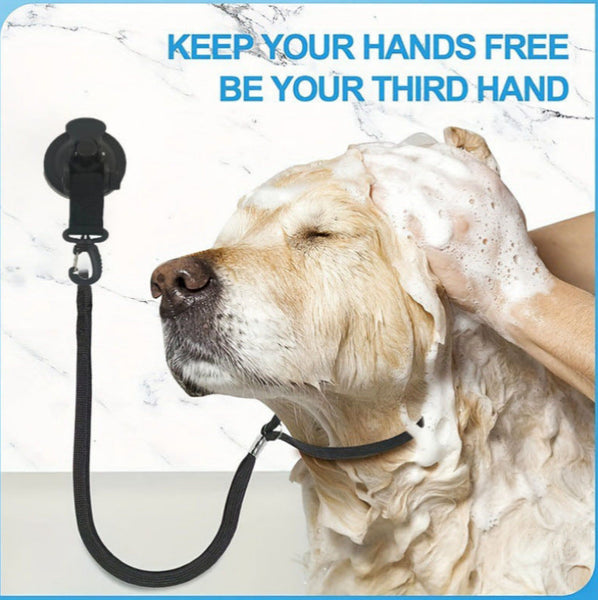 HKM-7621949 Pet Bathing Fixed Suction Cup with Traction Rope and Anti-Disturbance Design