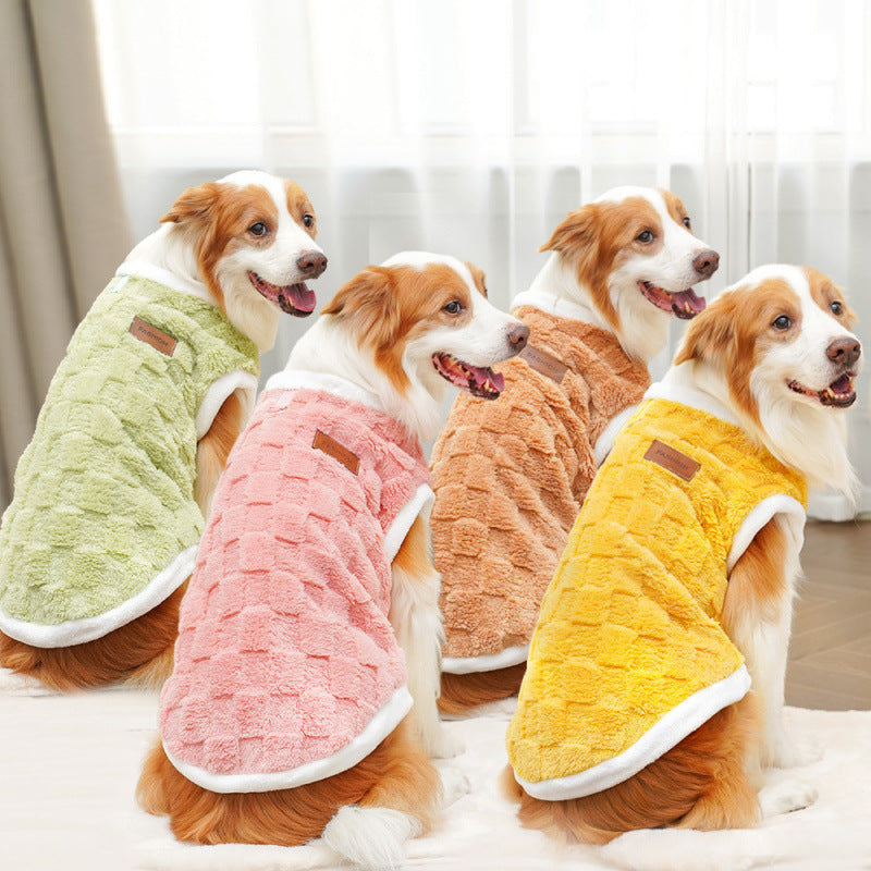 HKM-762323 Cozy Autumn Winter Cotton Clothes for Pets in Various Sizes and Colors