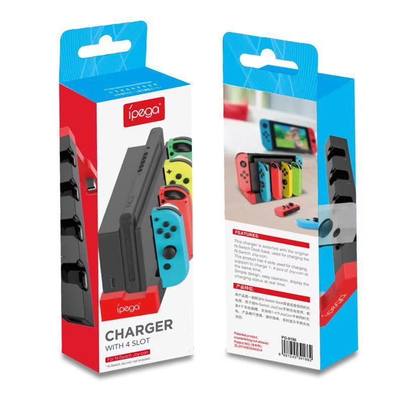 HKM-762387 Switch Handle Charger for PG-9186 Controller - Efficient Charging, 3-3.5 Hour Charge Time, Compact Design