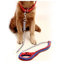 HKM-7624253 Durable Hand-Woven Nylon Pet Leash with Anti-Bite Features for Dogs