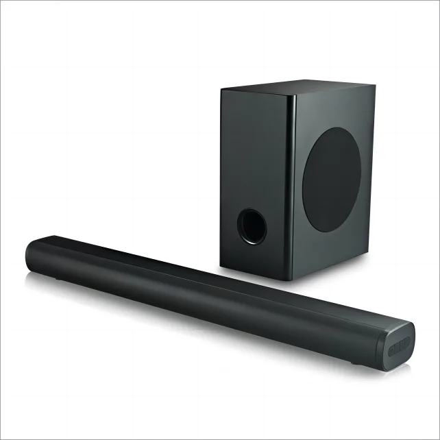 HKM-762515 2.1 Channel Wireless Sound Bar with Subwoofer for Professional Hi-Fi Audio