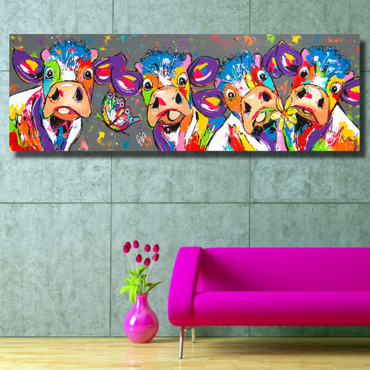 HKM-762515 Colorful Non-Woven Inkjet Wall Art - Unframed Home Decor