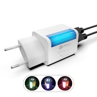 HKM-762579 Luminous Fast Charging Base for Mobile Phones - 9V Output, 200V Input, Lithium Battery Compatibility