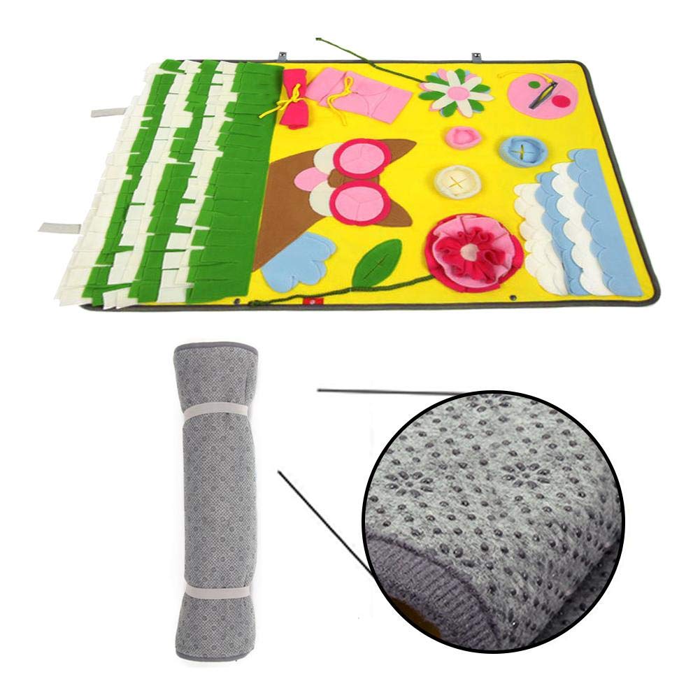 HKM-7626301 Dog Sniffing Pad for Stress Relief - 60x90cm Cloth Cushion for Pet Play and Pressure Venting