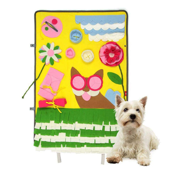 HKM-7626301 Dog Sniffing Pad for Stress Relief - 60x90cm Cloth Cushion for Pet Play and Pressure Venting
