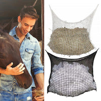 HKM-7626685 Durable Woven PE Rope Feeding Bag for Horses, Cattle, and Sheep - Multiple Sizes Available