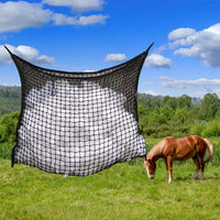 HKM-7626685 Durable Woven PE Rope Feeding Bag for Horses, Cattle, and Sheep - Multiple Sizes Available