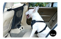 HKM-7627069 Rear Seat Pet Safety Barrier - Anti-Dog Harassment Screen for Cars - 54x49cm