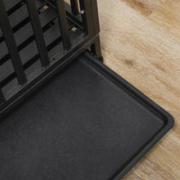 HKM-7628093 Heavy-Duty Pet Dog Crate with Playpen, Removable Tray & Rolling Caster Wheels 44''