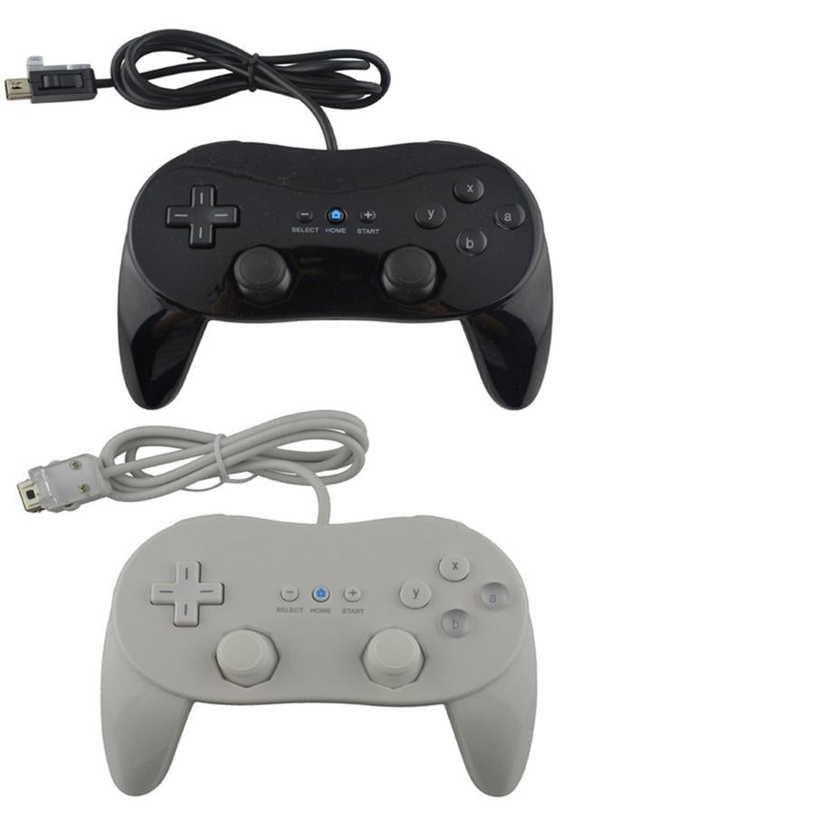 HKM-762835 Classic Wired Game Controller for Nintendo Wii with 8 Buttons and Comfortable Grip