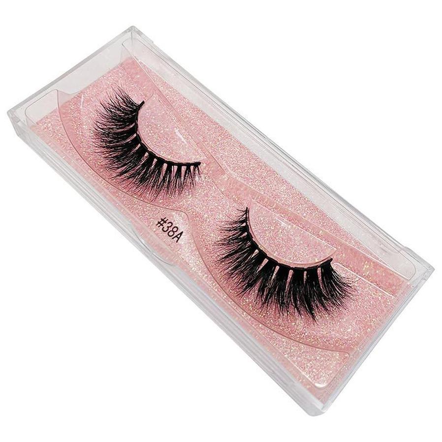 HKM-762899 3D False Eyelashes for Beauty Salon and Celebrity Looks – Box #30A-#42A (Length 11.0cm)